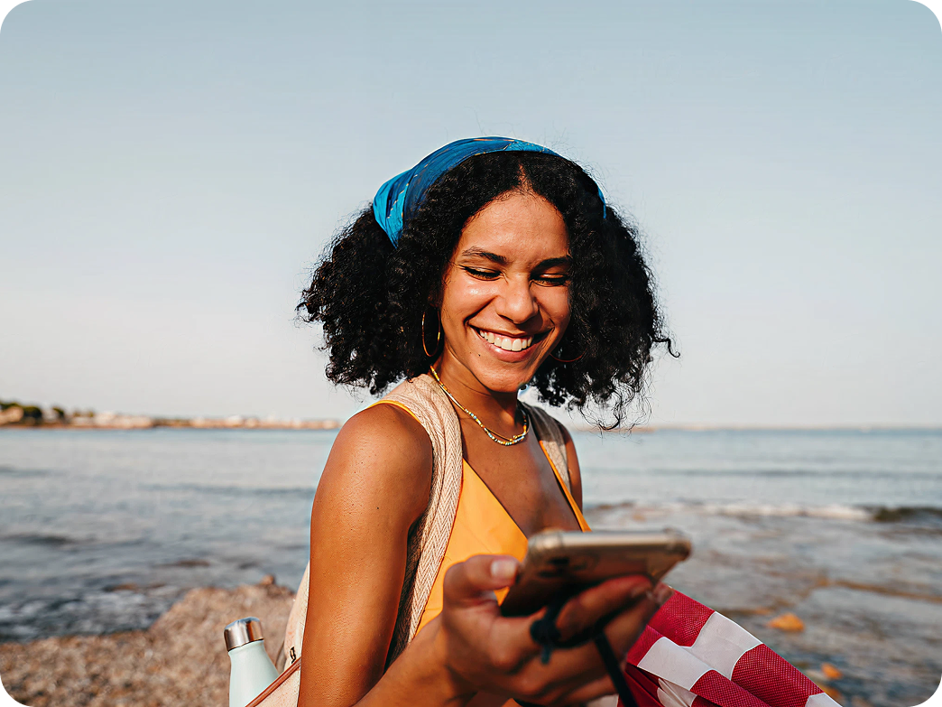 Vacation lifestyle illustration